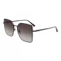 Longchamp LO173S5715001 dámske slnečné okuliare - čierny rám, sivé sklá, 57 mm