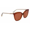 Longchamp LO729S dámske Cat-Eye slnečné okuliare Havana hnedá gradient 55/17/140