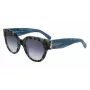 LONGCHAMP LO733S dámske hranaté acetátové slnečné okuliare Havana hnedá gradient 52 mm