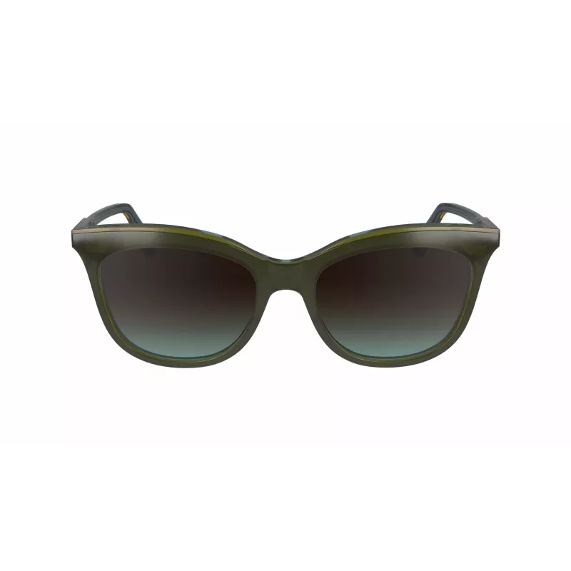 LONGCHAMP LO738S5318310 dámske butterfly slnečné okuliare Havana hnedá 53mm