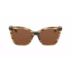 LONGCHAMP LO742S-N-211 dámske hranaté slnečné okuliare z acetátu Havana hnedý gradient 54mm