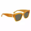Longchamp LO745S-741 dámske slnečné okuliare Havana acetát hranaté 53 mm