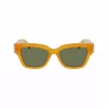 Longchamp LO745S-741 dámske slnečné okuliare Havana acetát hranaté 53 mm