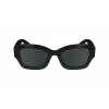 LONGCHAMP LO749S-001 dámske slnečné okuliare - čierny rám, sivé šošovky, 50 mm
