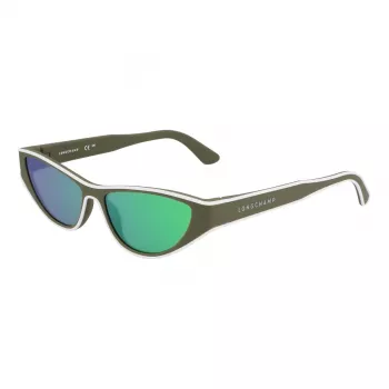 Longchamp LO761S5615318 dámske slnečné okuliare havana acetátový rám hnedé gradientové sklá 56/15/140 mm