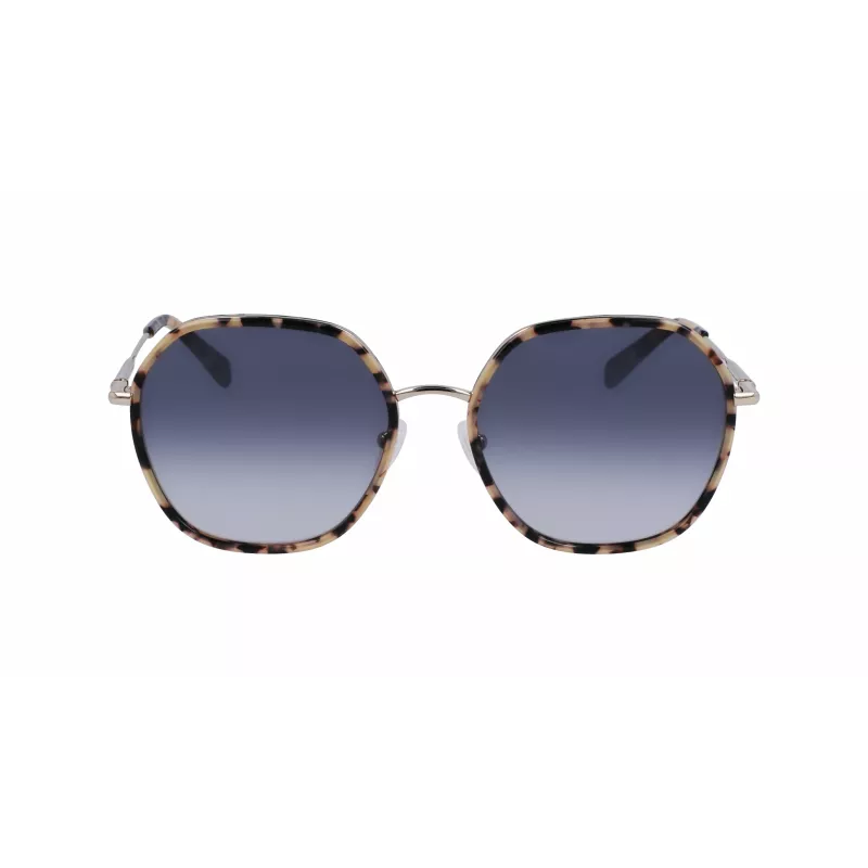 LONGCHAMP dámske slnečné okuliare Cat-Eye LO163S-743 Havana Brown Gradient 58 mm