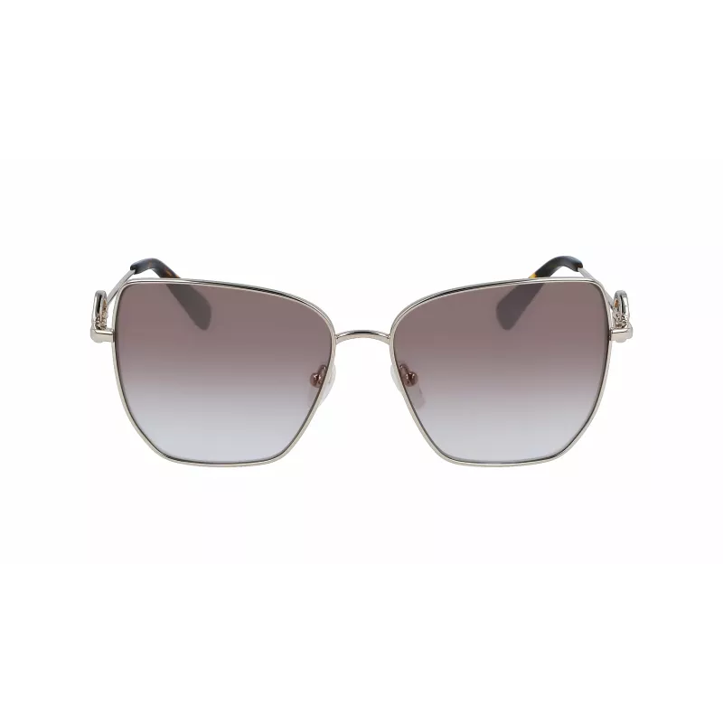 LONGCHAMP dámske LO169S5815724 slnečné okuliare Cat-Eye Havana hnedý gradient 58 mm
