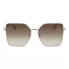 LONGCHAMP dámske LO173SN571570 obdĺžnikové acetátové slnečné okuliare 57 mm