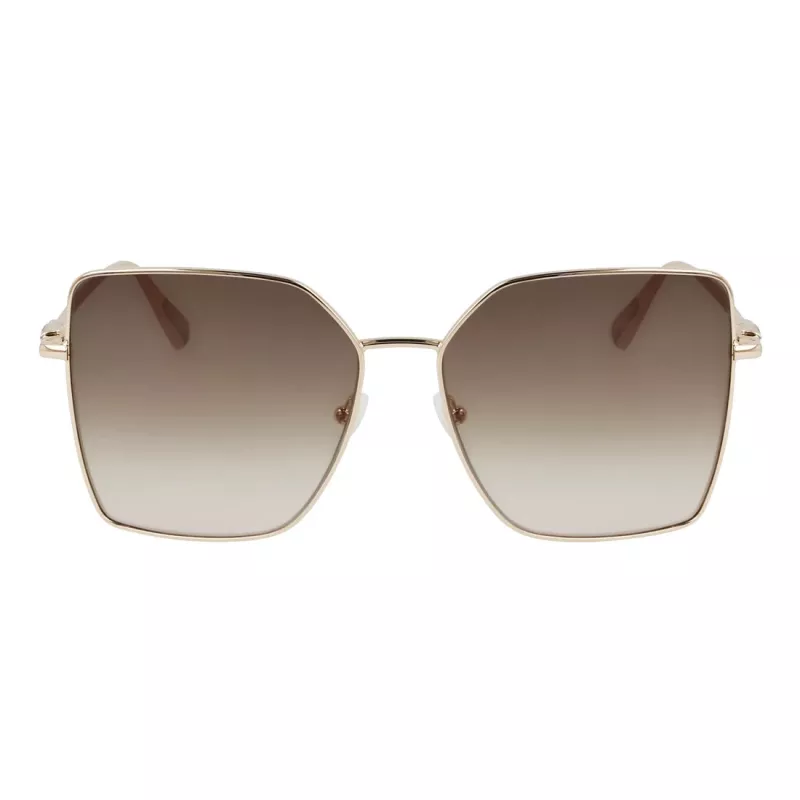 LONGCHAMP dámske LO173SN571570 obdĺžnikové acetátové slnečné okuliare 57 mm