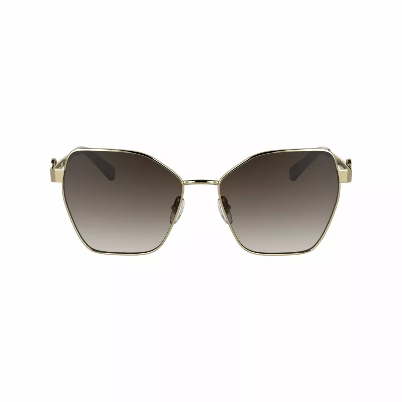 LONGCHAMP dámske slnečné okuliare LO180S-727 Havana Brown Gradient motýlie cat-eye 58mm