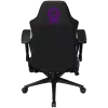 LORGAR CHA41 ergonomická herná stolička Advanced, Premium Anti-Stain látka, čierna/fialová