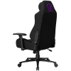 LORGAR CHA41 ergonomická herná stolička Advanced, Premium Anti-Stain látka, čierna/fialová