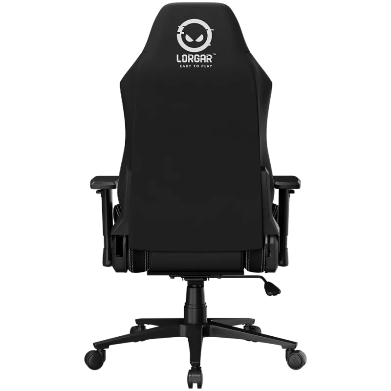 LORGAR CHA41 ergonomická herná stolička Advanced, Premium Anti-Stain látka, čierna/biela