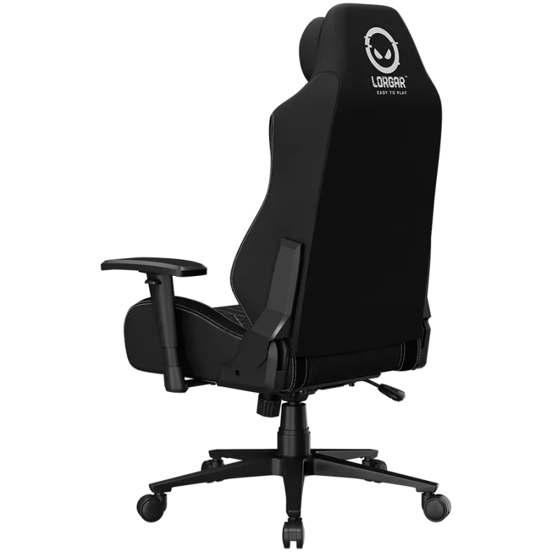 LORGAR CHA41 ergonomická herná stolička Advanced, Premium Anti-Stain látka, čierna/biela