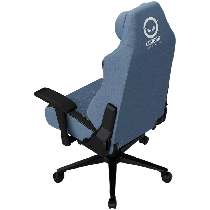 LORGAR CHA41 ergonomická herná stolička Advanced, Premium Anti-Stain látka, modrá