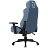 LORGAR CHA41 ergonomická herná stolička Advanced, Premium Anti-Stain látka, modrá