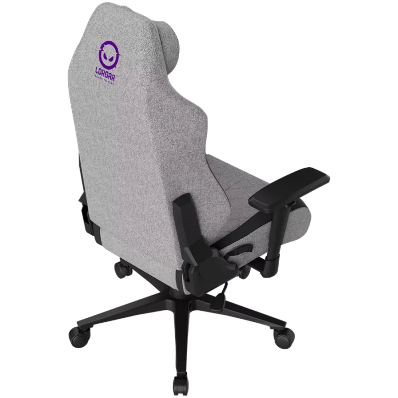 LORGAR CHA41 ergonomická herná stolička Advanced, Premium Anti-Stain látka, sivá