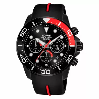 Lorus pánske quartz hodinky RT347JX9 - modrý ciferník, oceľový remienok, 43 mm