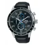 Lorus RM341EX9 pánske quartz analogové hodinky 45mm nehrdzavejúca oceľ čierna silikón