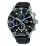 Lorus RM343FX9 pánske analógové quartz hodinky 45 mm nehrdzavejúca oceľ modrý ciferník