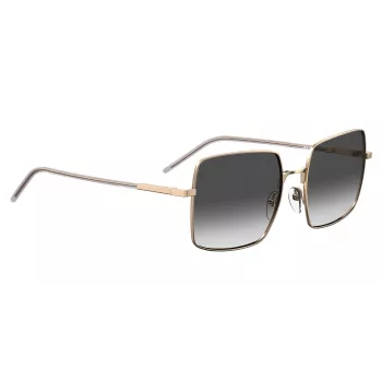 LOVE MOSCHINO dámske slnečné okuliare MOL022S0009O čierna sivá 56mm