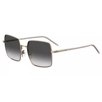 LOVE MOSCHINO dámske slnečné okuliare MOL022S0009O čierna sivá 56mm