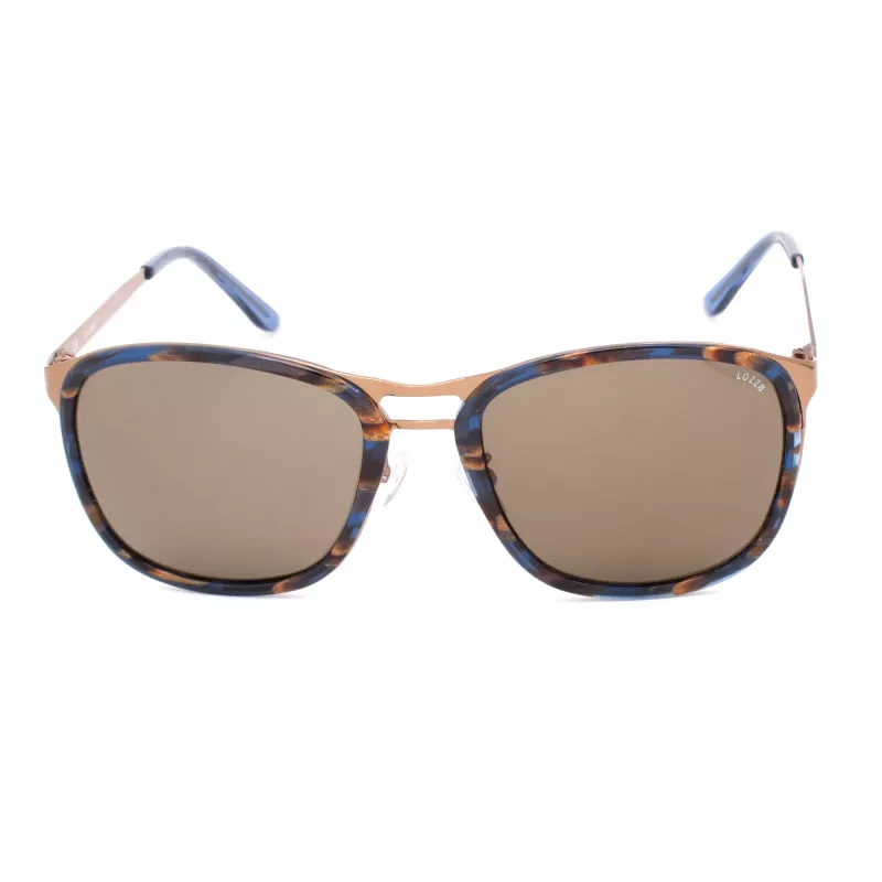LOZZA SL2199 unisex slnečné okuliare - obdĺžnikový acetátový rám UV400 ochrana - 57/20/135 mm