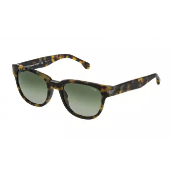 LOZZA SL4134M52960M unisex slnečné okuliare Havana acetátový rám hnedé gradientové sklo 52mm