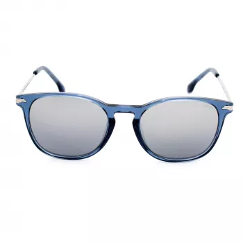 LOZZA SL4159M-955X unisex hranaté slnečné okuliare čierna sivá tónovaná 52mm
