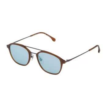 LOZZA SL4182M50T65X unisex slnečné okuliare - obdĺžnikový acetátový rám - UV400 ochrana - 50/20/145 mm