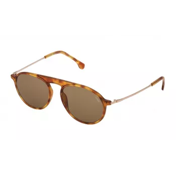 LOZZA SL4206M550711 unisex slnečné okuliare rám Havana zelené šošovky 55/17/140 mm