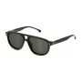 LOZZA SL4330-550D80 unisex slnečné okuliare - Havana acetátový rám, hnedé gradientové polykarbonátové sklá, 55/18/145 mm