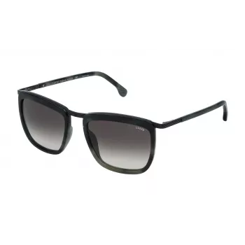 LOZZA unisex slnečné okuliare SL2283M550531 Havana rám zelené sklá 55/19/140 mm
