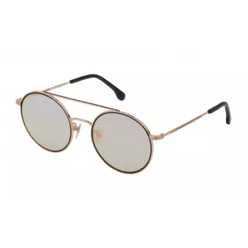 LOZZA Unisex slnečné okuliare SL233553301C - havannový acetátový rám, hnedé polykarbonátové sklá, ochrana UV400, šírka skla 53 mm