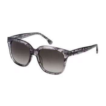 LOZZA Woman SL4131M5406BZ slnečné okuliare acetát geometrický rám hnedé gradientové sklá 54/19/140 mm