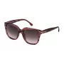 LOZZA Woman SL4131M5409G1 slnečné okuliare 54/19/140 mm čierny acetátový rám sivé gradientové sklo UV400