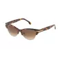 LOZZA dámske mačacie slnečné okuliare SL4071M5309AJ - Havana acetátový rám, sivé gradientové sklá, UV400 ochrana