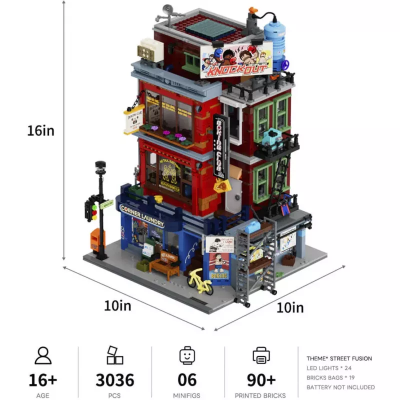 Lumibricks Boxclub LED osvetľovacia sada pre LEGO 10274 Haunted House