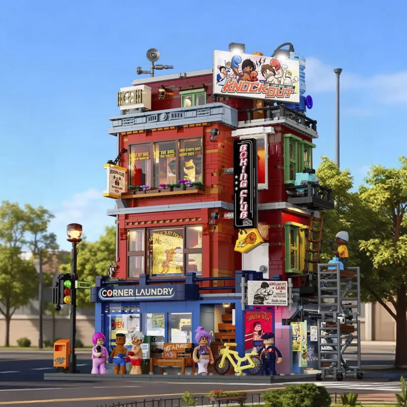 Lumibricks Boxclub LED osvetľovacia sada pre LEGO 10274 Haunted House