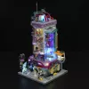 Lumibricks Cyberpunk Neoncity Cyber Couture Galleria LED osvetľovacia sada