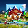 Lumibricks LED osvetľovacia sada pre LEGO Ideas A-Frame Cabin (sada 21338) - pastierska chata