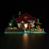 Lumibricks LED osvetľovacia sada pre LEGO Ideas A-Frame Cabin (sada 21338) - pastierska chata