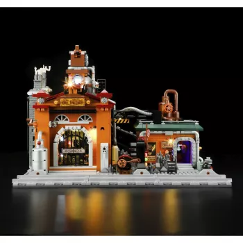 Lumibricks Steampunk Erzfabrik LED stavebnica