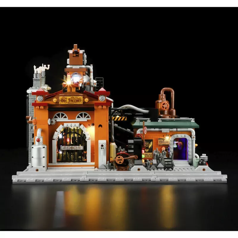 Lumibricks Steampunk Erzfabrik LED stavebnica