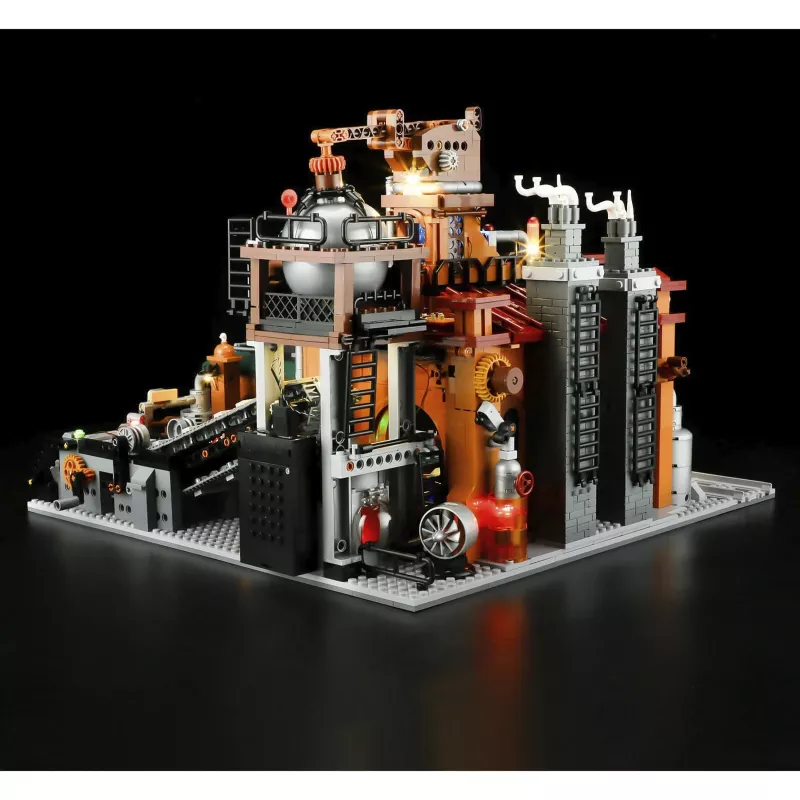 Lumibricks Steampunk Erzfabrik LED stavebnica
