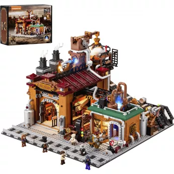 Lumibricks Steampunk Erzfabrik LED stavebnica