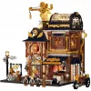 Lumibricks Steampunk Memory Shop DIY miniatúrna stavebnica domčeka