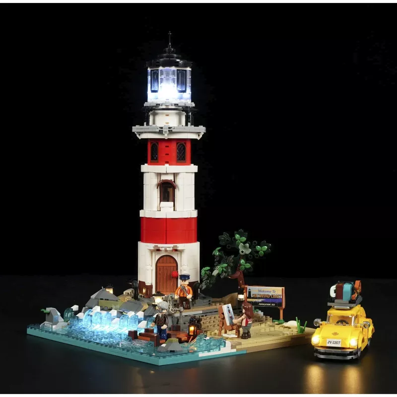 Lumibricks Sunrise Lighthouse stavebnica s LED osvetlením