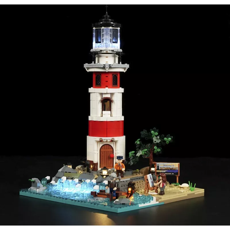 Lumibricks Sunrise Lighthouse stavebnica s LED osvetlením