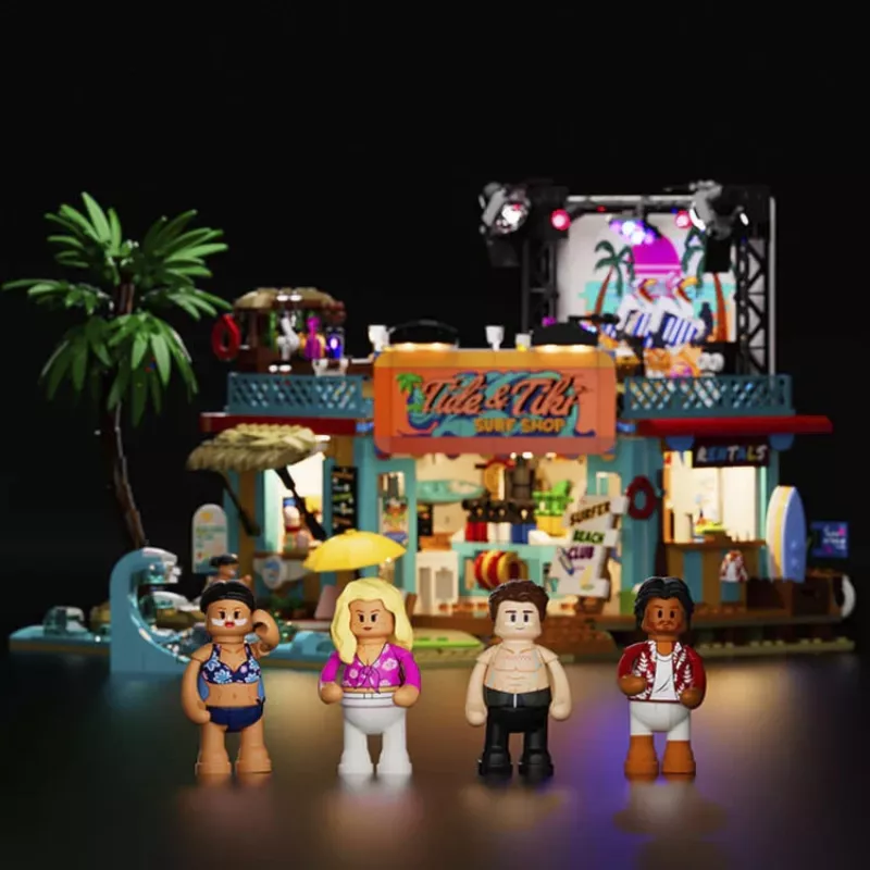 Lumibricks Surfshop stavebnica so svetlom